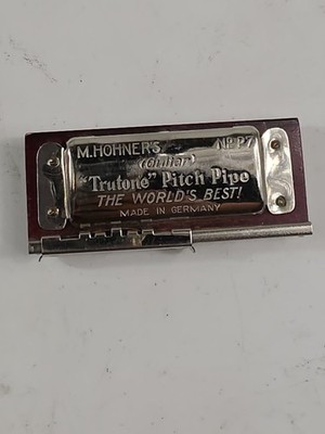  Vintage M. Hohner No. P7 Trutone Pitch Pipe GUITAR Made in Germany 