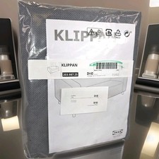 Ikea Klippan Loveseat Cover Kabusa Dak Gray 203.987.25 Two Seat