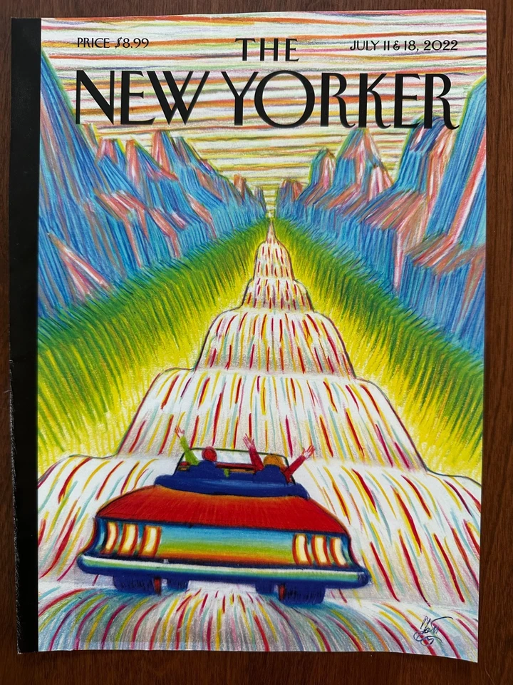 Lot of 4 New Yorker Magazine Covers Only by Lorenzo Mattotti - July 11 2022 +3 - Image 3 of 4
