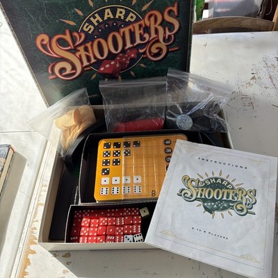 Vintage 1994 Milton Bradley Sharp Shooters Game. Used. Read Description