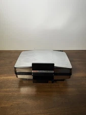 Rival Pizzelle Cookie Waffle Maker Baker 1000 Watts Model 9705 Chrome Vintage