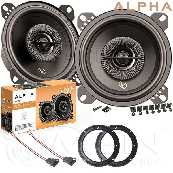 BY Harman: Infinity Auto Lautsprecher FüR Opel Vivaro A Dach 10Cm Hinten #Cknq-image