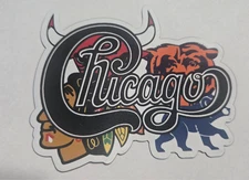 Chicago Magnet - All pro sports in one Bears Bulls Cubs