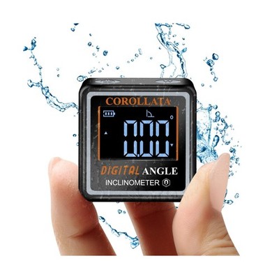 Ultra Small Digital Angle Finder Magnetic Level, Rechargeable Angle Cube, Tab...