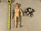 1964 GI Joe Vintage Action Figure Mike Powers Atomic Man Bionic Arm, Leg + Coat