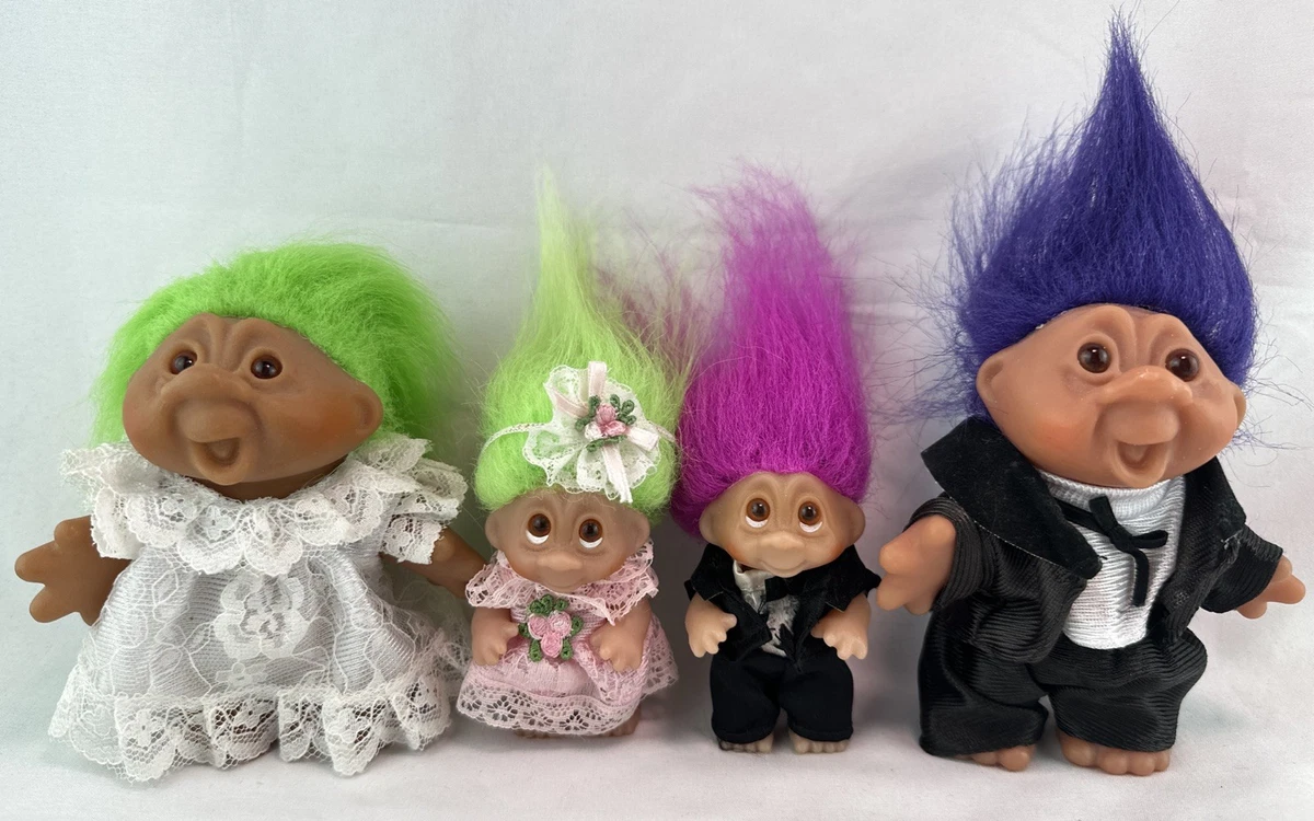 LOT FIGURINES TROLL Vintage , Ancien Poupées Trolls EUR 29 LOT FIGURINES TROLL Vintage , Ancien Poupées Trolls EUR 29