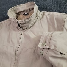 Rothco Jacket Mens XL Khaki Bomber Canvas Uti...