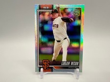 2026 Topps Series 1 Logan Webb Rainbow Foil