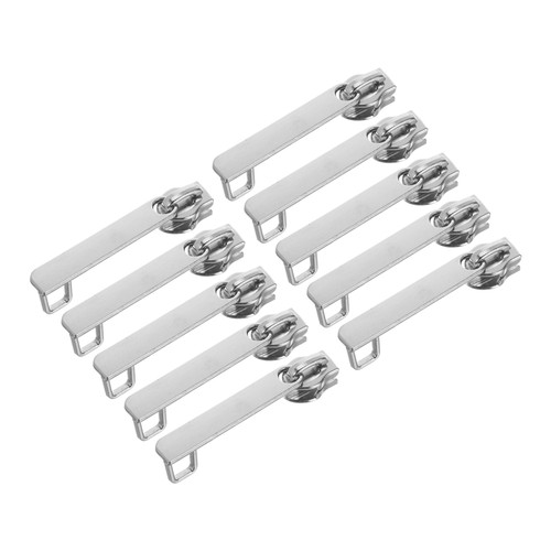 10 Pcs Explosion-proof Zipper Head Products Pulls for Backpacks Detachable - Picture 8 of 12