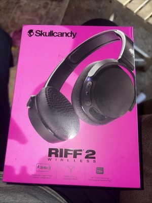 Skullcandy - Riff 2 On-Ear Wireless Headphones - True Black *SEALED*