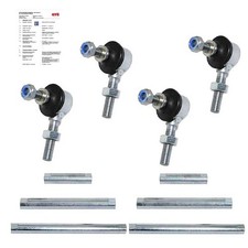 JOM Stabilisator Koppelstangen Pendelstütze gekürzt Set paßt für BMW Z4 E85 E86