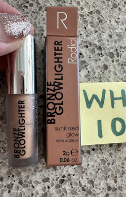 Rodial BRONZE GLOWLIGHTER  Sunkissed Glow .06oz/2mL DELUXE SZ MIX w/ Foundation