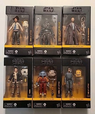Set Of 6 Star Wars Black Series SKELETON CREW Wim Fern Neel KB Cpt Brutus Jod