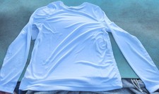 Long White Sleeve Hanes M