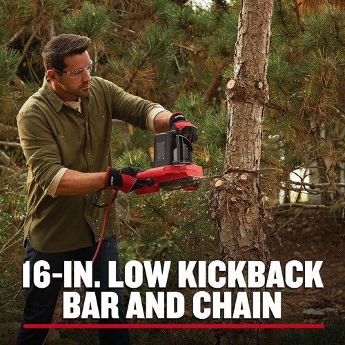CRAFTSMAN 16" Electric Chainsaw, 12 Amp Corded, Powerful & Ergonomic Motor - Picture 6 of 15