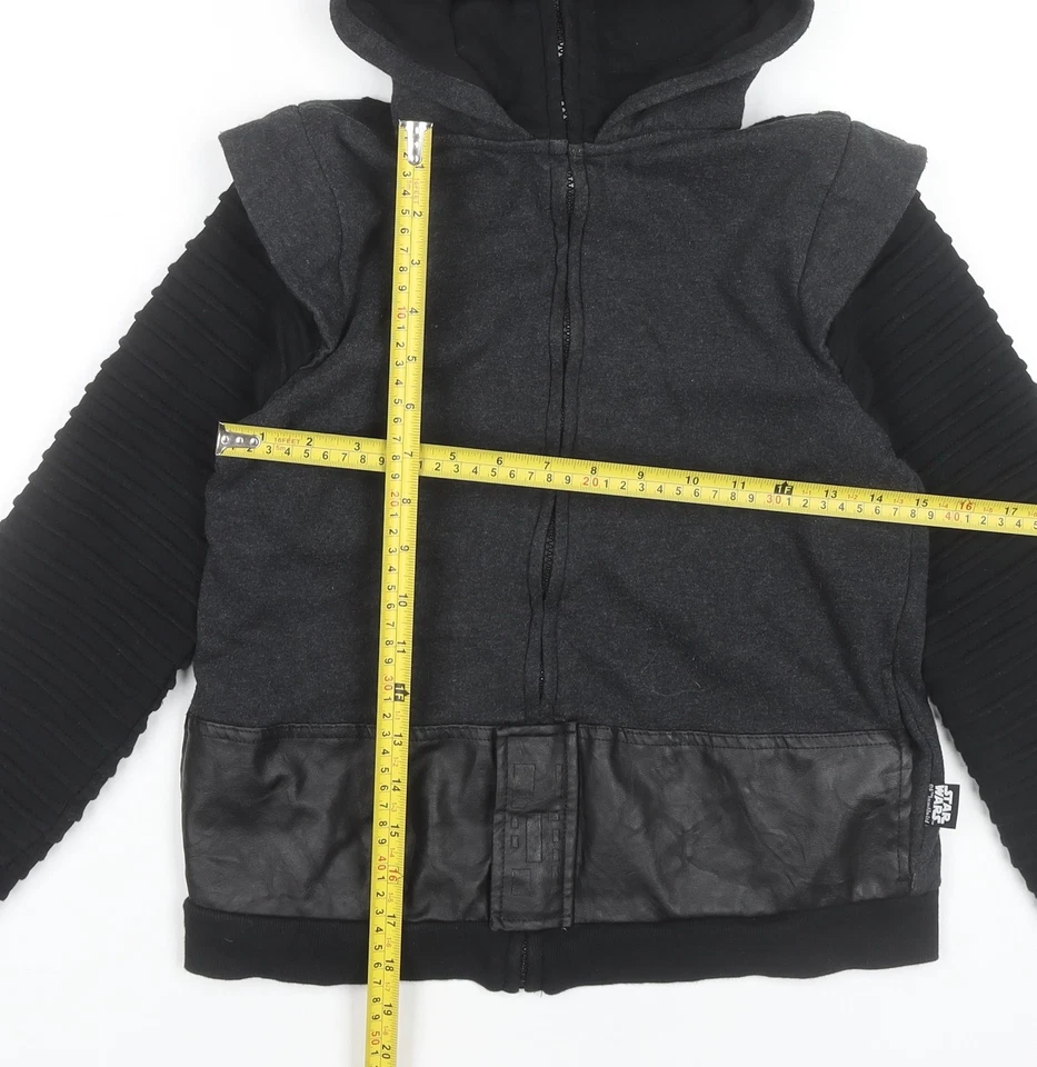 Disney Store Star Wars Niños Negro Cremallera Completa Sudadera con Capucha 9-10 Años Kylo Ren Foto 2 de 4