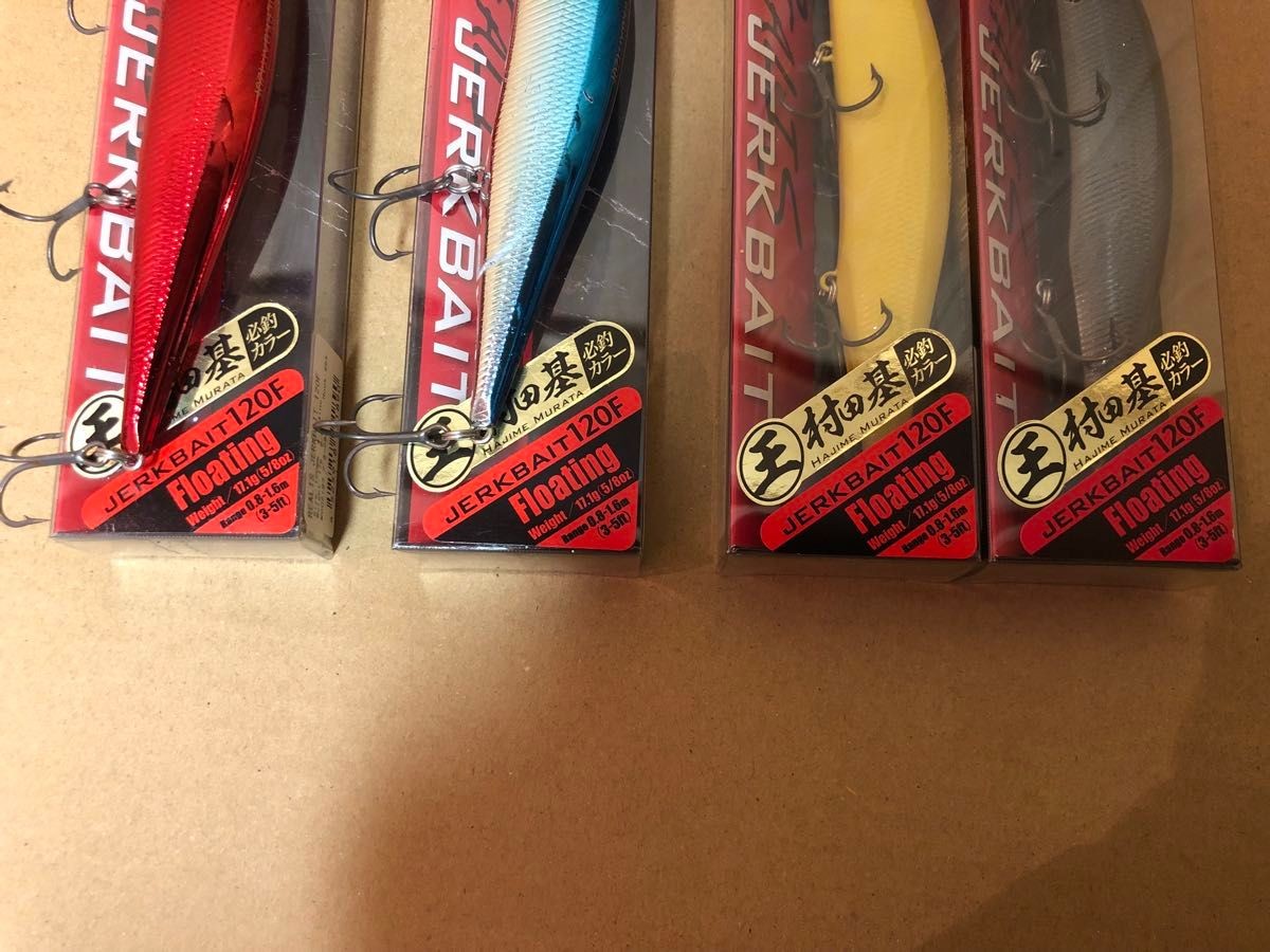 DUO Realis Jerkbait 120F 17.1g Set of 4 Colors DUO Motoki Murata Color - Image 2