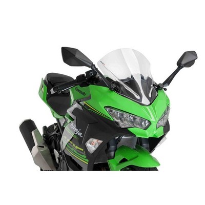 うな PUIG Z-RACING WINDSCREEN FIT ON KAWASAKI NINJA 7 HYBRID 24-25