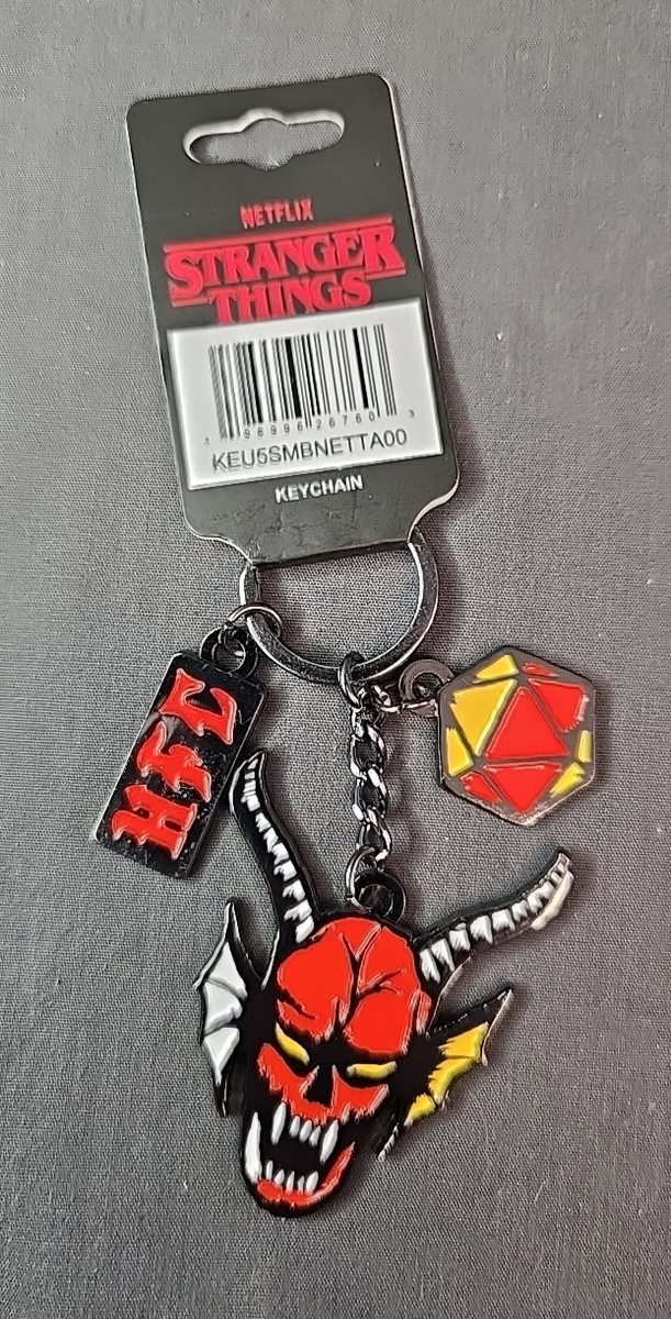 Stranger Things Hellfire Club Logo Multi-Charm Keychain NEW | eBay