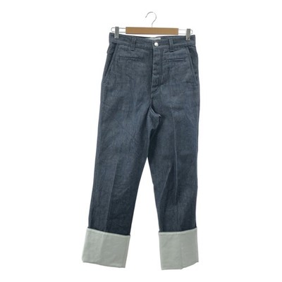パンツ LOEWE Gold Cuff Fisherman Jeans LOEWE | Fisherman Jeans Denim Pants 34 Indigo Women's Used KLDR-0