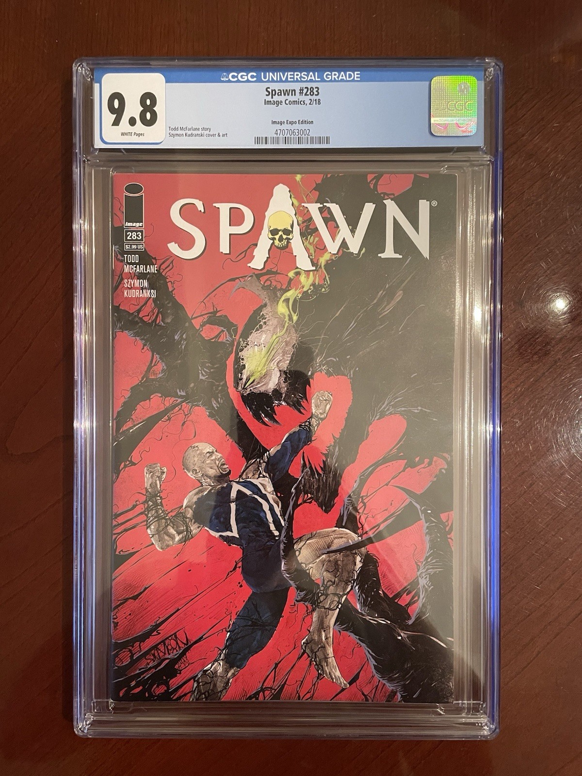 Spawn 283 Expo Variant CGC 9.8