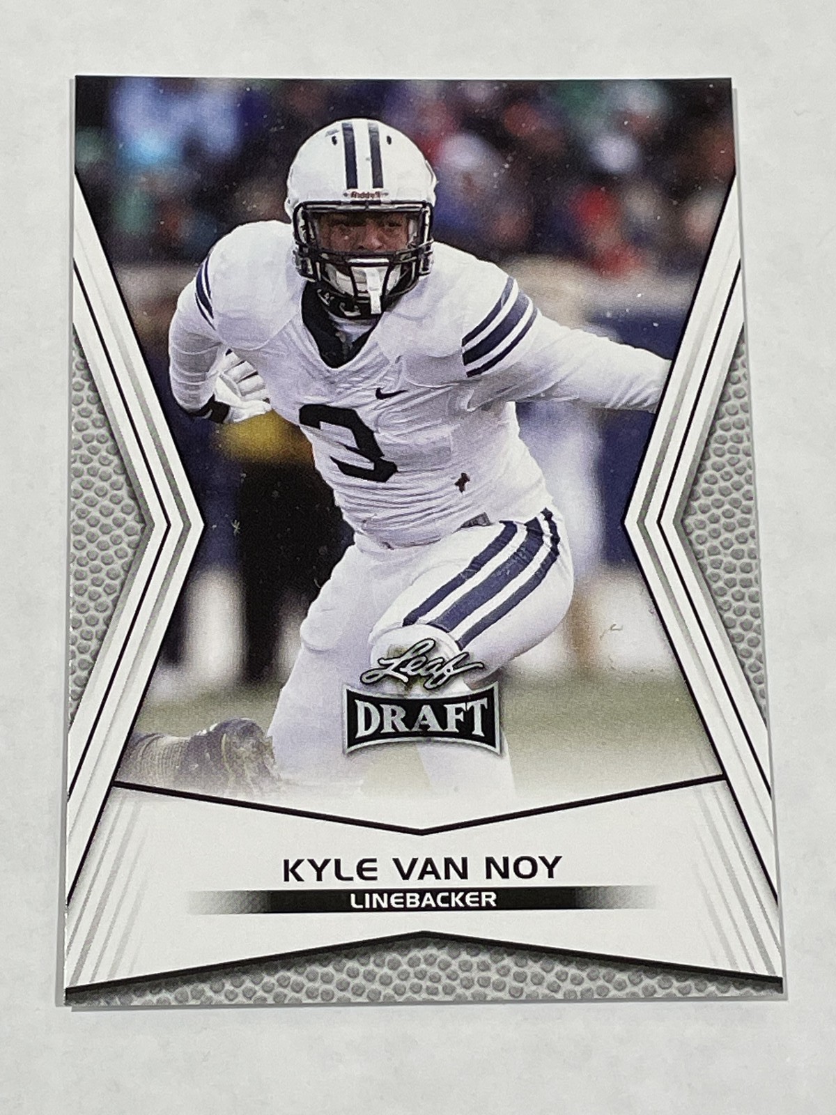 2014 Leaf Draft Football #35 - Kyle Van Noy RC - BYU Cougars