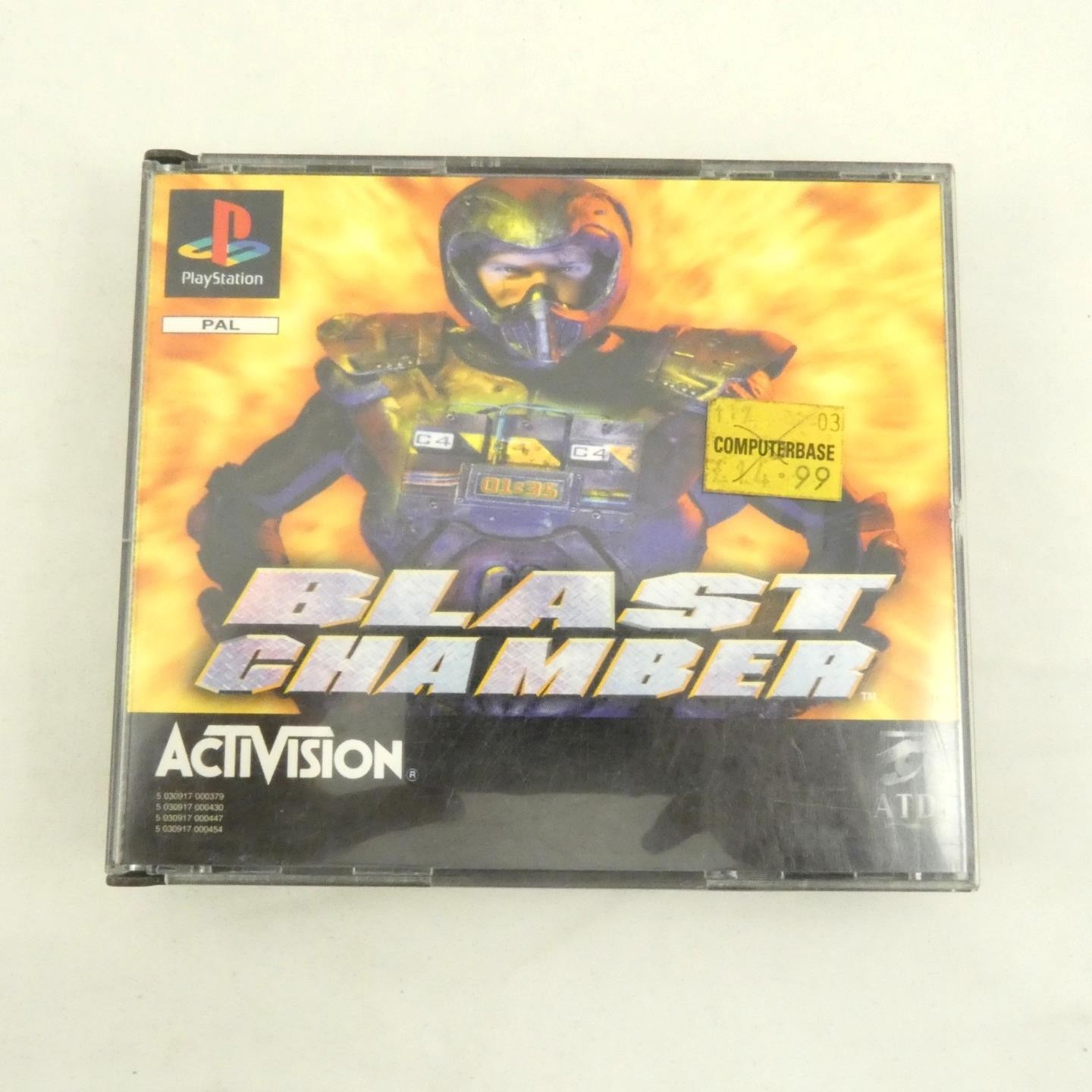 Blast Chamber PS1 PlayStation Game PAL Activision - No Manual