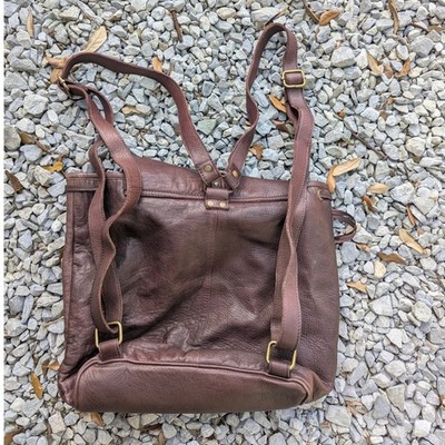 Anabaglish Brown Leather Backpack Studded Whipstitch Boho Bag
Sundance Western Anabaglish Brown Leather Backpack Studded Whipstitch Boho  main image 2