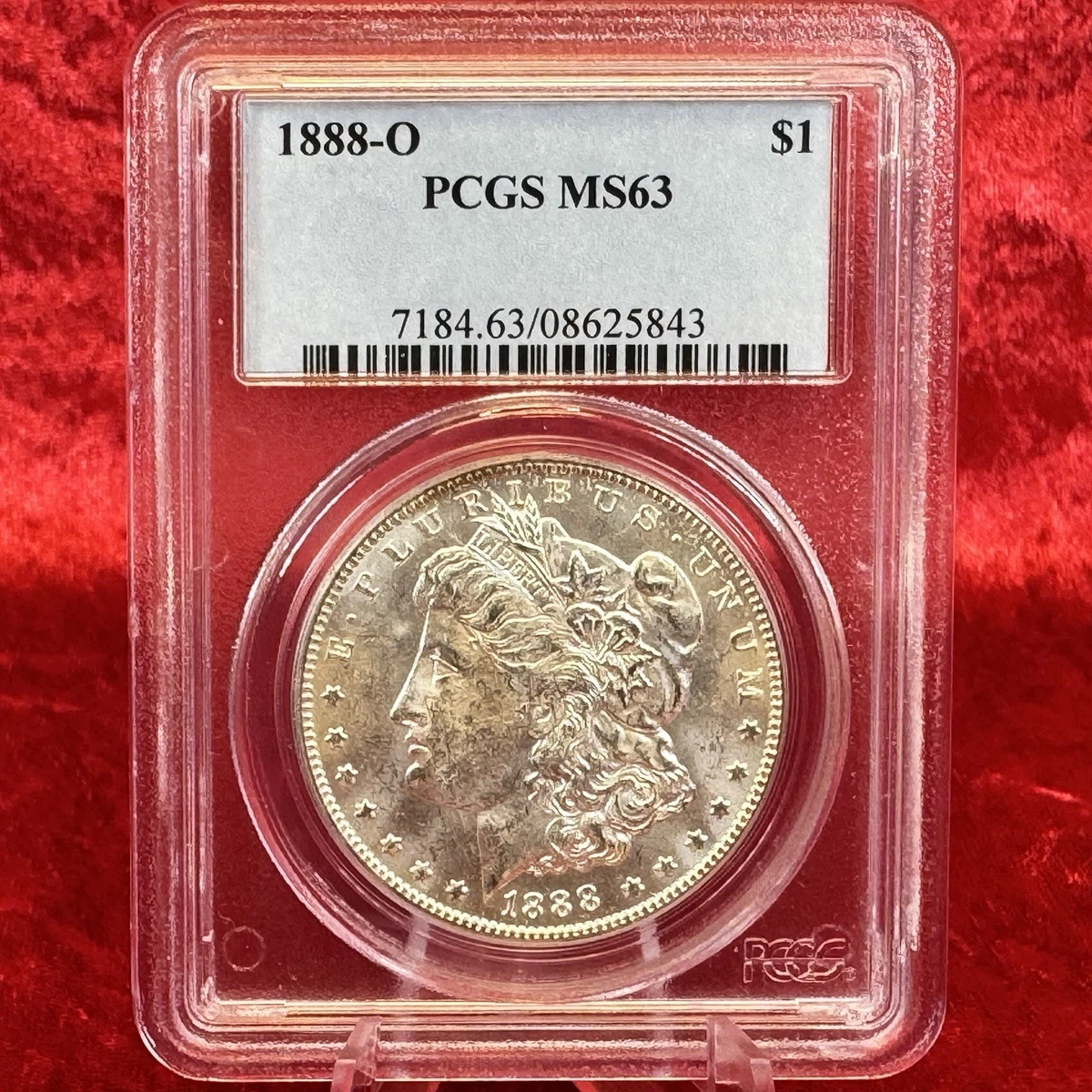 New Orleans Grade MS 63 1880 Year Morgan US Dollars (1878-1921