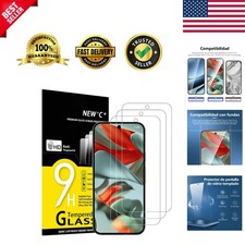 3 Pack Designed for Google Pixel 10 Pro XL, Pixel 9 Pro XL Screen Protector,T...