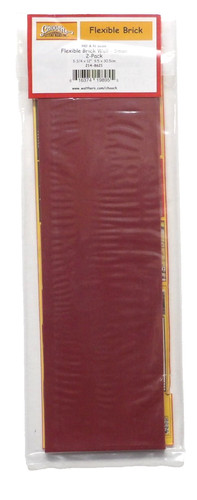 Hoja flexible de pared de ladrillo rojo oscuro pequeña Chooch escala HO 214-8621 paquete de 2 | Zustand: New