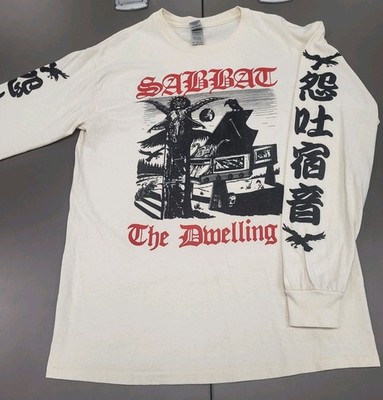 Sabbat LS ''The Dwelling'' Shirt Medium Metal Japan Venom Celtic Bathory