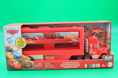 Disney Pixar Cars Minis Transporter with Vehicle, GNW33 NEW