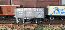 Hornby R032 OO Gauge End Tipping Wagon Hargreaves Livery #455 Boxed Good Cond