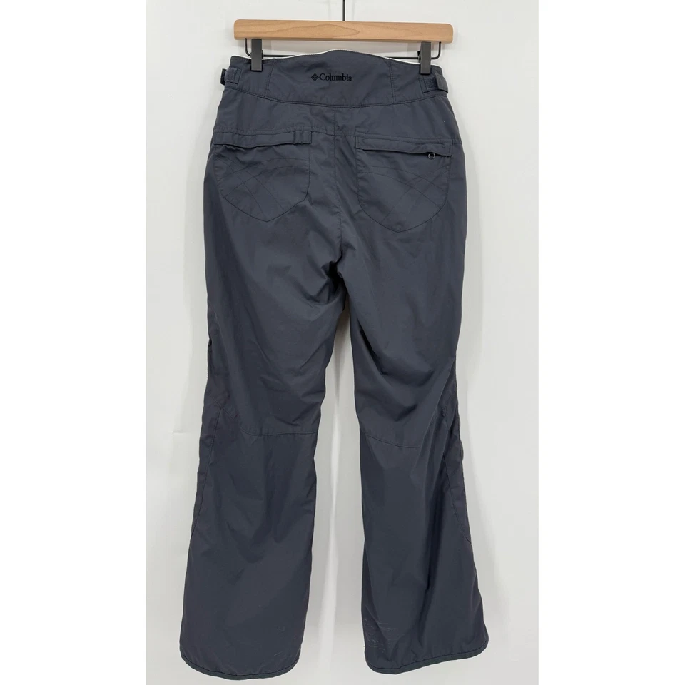 Pantalones de esquí Columbia para mujer pequeños grises vértice nieve invierno impermeables Foto 2 de 4