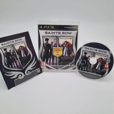 Saints Row Double Pack 3 4 PS3 PlayStation 3 Full Multilingual DLC PAL ITA  