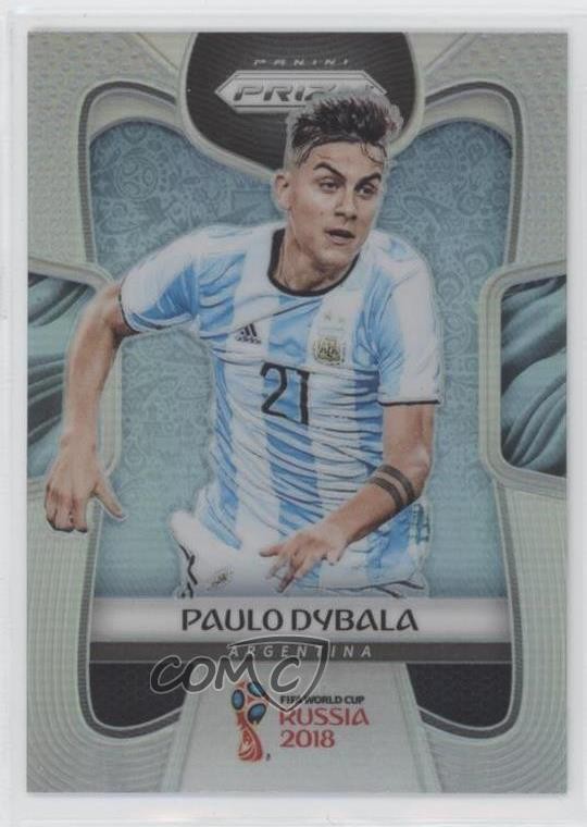 2018 Panini Prizm World Cup Silver Prizm Paulo Dybala #10 d3b