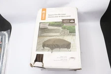 Classic Accessories Madrona Square Fire Pit Cover Rainproof Dark Cocoa 40"