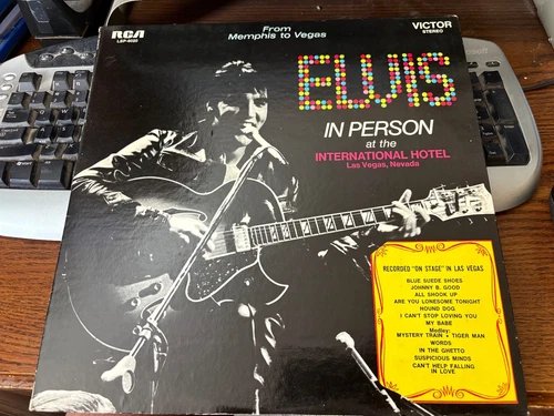 Elvis Presley From Memphis to Vegas LP LSP 6020 1969 Vinyl RCA Stereo