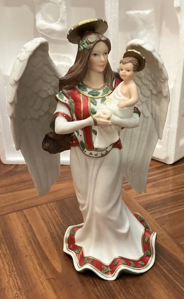 Домашние интерьеры «Блаженство, ангел радости» Baby Jesus вручную Рождество #12259-05 - Изображение 3 из 4