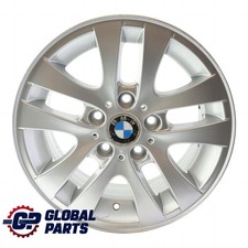 BMW E90 E91 Silver Alloy Wheel Rim 16" Double Spoke 156 7J ET:34