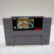 Super Mario All-Stars Nintendo SNES Authentic Game Cartridge Tested Working