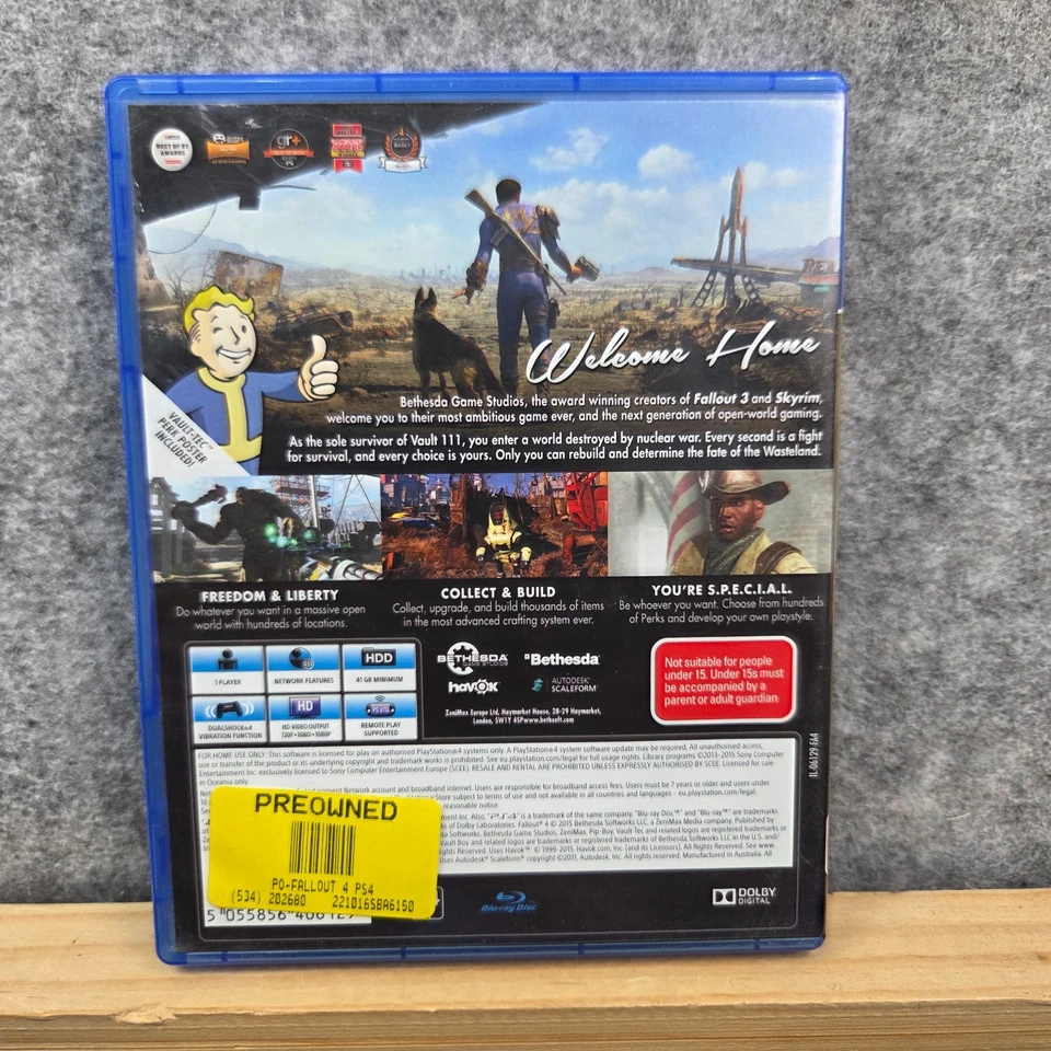 Fallout 4 - PlayStation 4 PS4 Game PAL - Image 2 of 2