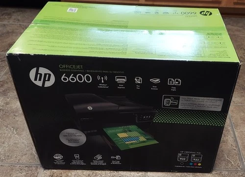 HP OfficeJet Pro 6600 e-ALL-IN-ONE Wireless Printer Brand New