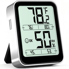 Antonki Digital Hygrometer Indoor Thermometer & Humidity Gauge Monitor