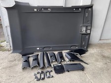 BMW E70 X5 BLACK M SPORT HEADLINING PILLAR TRIMS SUN VISORS 2007-13 PREFACELIFT