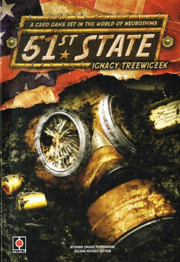 51st State 2nd Revised Edition Board Game from Toy Vault NEW & SEALED