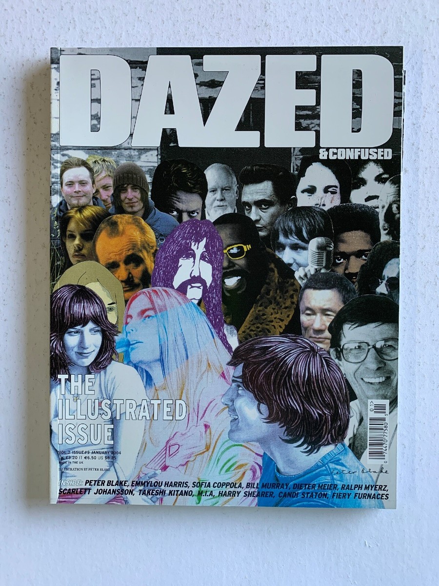 Dazed And Confused Magazine JANUARY 2004 - PETER BLAKE