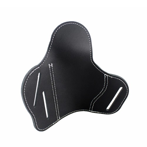 Universal OWB Leather Pistol Holster w/3 Slot Belt Holster for S&W Shield Glock - Picture 7 of 11
