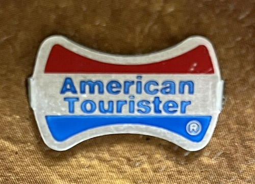 VTG Amer. Tourister Brown Escort CombinationTrain Cosmetic Case w/Pouch CLEAN - Picture 19 of 19